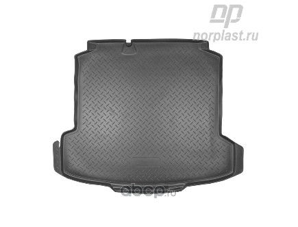 Коврик в багажник полиуретан NORPLAST VW Polo SD 10- черный 1 шт. купить 1 410 ₽