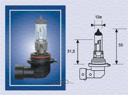 Лампа галогенная HB4 12V 55W P22d Standard купить 407 ₽