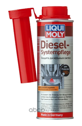 Присадка в дизельное топливо для защиты диз. системы LIQUI MOLY Diesel Systempflege, 0.25л купить 872 ₽