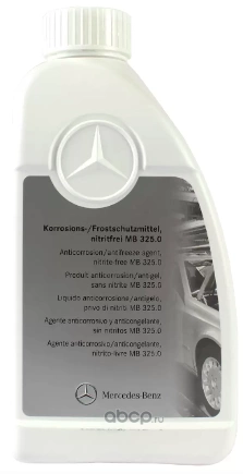 Антифриз MERCEDES-BENZ Antifreeze G11 концентрат синий 1 л купить 1 820 ₽