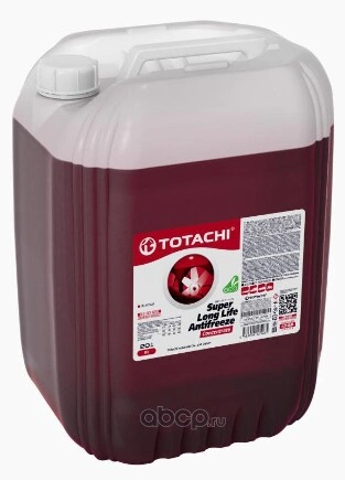 Антифриз TOTACHI Super LLA Red G12+ концентрат красный 20 л 4589904925085 купить 6 028 ₽