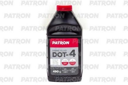 Жидкость тормозная PATRON Brake Fluid DOT4 424 мл купить 269 ₽