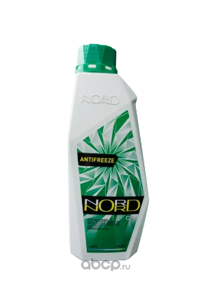 Антифриз NORD High Quality Antifreeze готовый -40C зеленый 1 кг купить 218 ₽