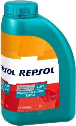 Масло моторное Repsol Elite Evolution Fuel Economy 5W-30 синтетическое 1 л купить 906 ₽