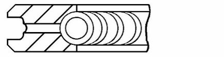 Комплект поршневых колец купить 2 989 ₽