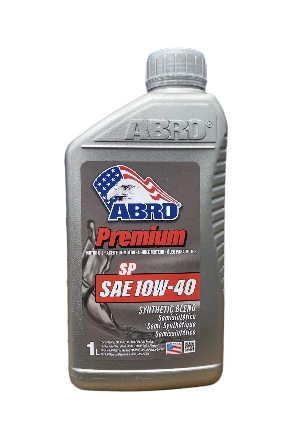 Масло моторное ABRO Premium Synthetic Blend 10W-40 полусинтетическое 1 л купить 516 ₽