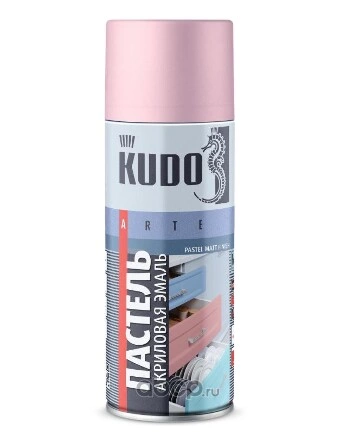 Эмаль универсальная акриловая пастельная розовая KUDO KUDO KUA101 купить 259 ₽