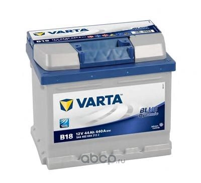 Аккумулятор VARTA Blue Dynamic 44 А/ч обратная R+ 207x175x175 EN440 А купить 8 638 ₽