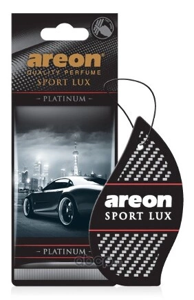 Ароматизатор Areon LUX SPORT Платина Platinum, 704-411-3P / купить 84 ₽