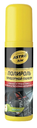 Полироль приборной панели, яблоко, спрей 125 мл ASTROhim купить 138 ₽