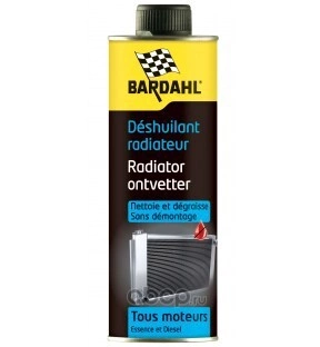 Присадка в систему охлаждения BARDAHL RADIATOR OIL REMOVER 300ML Bardahl купить 872 ₽