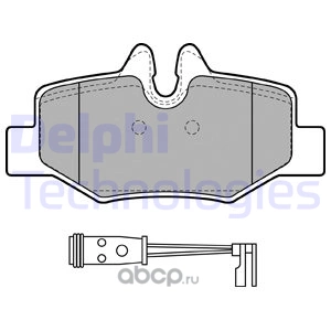 Колодки тормозные задние DELPHI купить 3 012 ₽