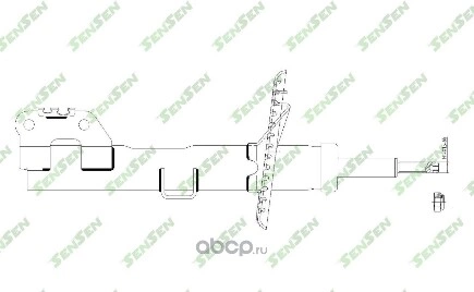 Амортизатор подвески передний газовый; VW MULTIVAN -F 03- SENSEN купить 5 057 ₽