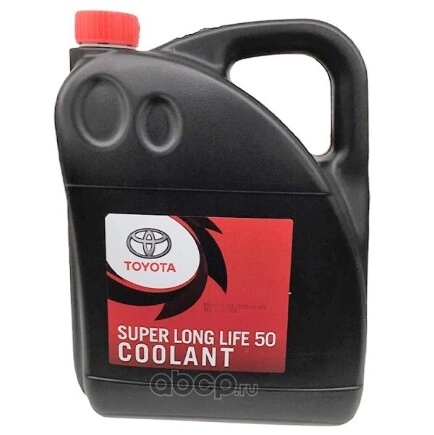 Антифриз TOYOTA Super long life coolant готовый розовый 5 л купить 4 029 ₽