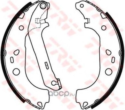 Колодки тормозные барабанные TRW купить 4 819 ₽