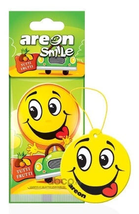 Ароматизатор Areon сухой Smile Ring Улыбки (тутти-фрутти) купить 60 ₽