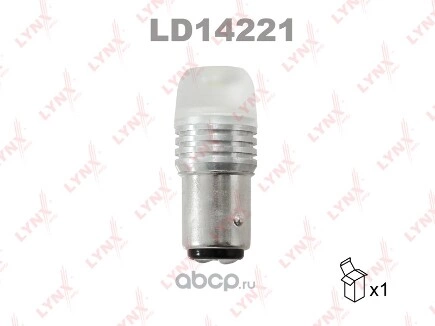 LD14221 LED P21/5W S25 12V BAY15d 12000K Лампа LYNXauto LYNXauto купить 284 ₽