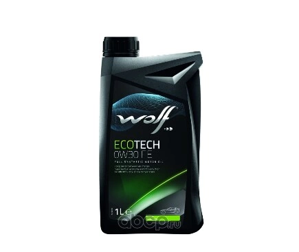 Масло моторное Wolf ECOTECH 0W-30 FE синтетика 1 л купить 1 686 ₽