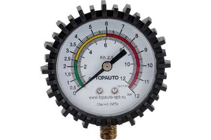 Манометр для пистолета накачки Топ Авто, резьба М11*1( в кор.) купить 335 ₽