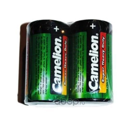 Батарейка солевая Camelion Super Heavy Duty C 1,5V упаковка 2 шт. купить 85 ₽