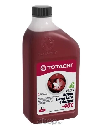 Антифриз TOTACHI Super LLC Red G12+ готовый -40C красный 1 л 4589904520693 купить 248 ₽