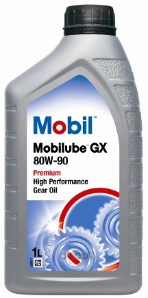 Масло трансмиссионное Mobil Mobilube GX 80W90 минеральное 1 л купить 853 ₽