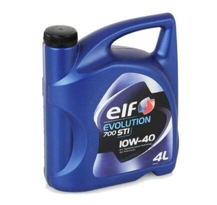 Масло моторное ELF Evolution 700 STI 10W-40 полусинтетика 4 л купить 2 784 ₽