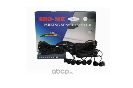 Парковочный радар SHO-ME Y-2616 N04 black, 4 датчика купить 1 641 ₽