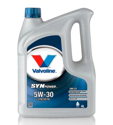 Масло моторное Valvoline SynPower ENV C2 5W-30 синтетика 4 л купить 5 056 ₽