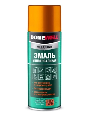 Эмаль DONEWELL металлик универсальная Золото DONEWELL DONEWELL купить 210 ₽