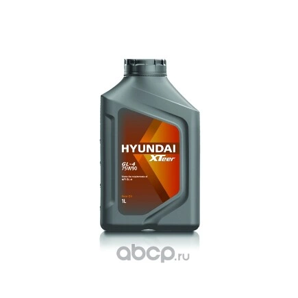 Масло трансмиссионное Hyundai Xteer Gear Oil-4 75W90 1 л купить 671 ₽