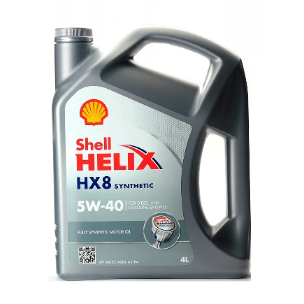 Масло моторное SHELL Helix HX8 SP 5W-40 синтетическое 4 л 550070336/550052837 купить 3 602 ₽