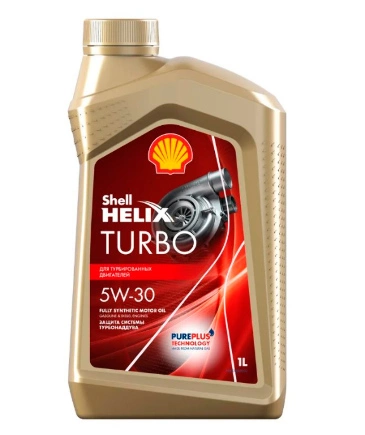 Масло моторное SHELL Helix Turbo C3 5W-30 синтетическое 1 л купить 1 945 ₽