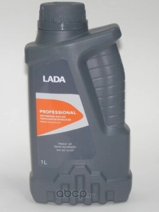 Масло моторное LADA Professional 5W-40 полусинтетическое 1 л купить 714 ₽