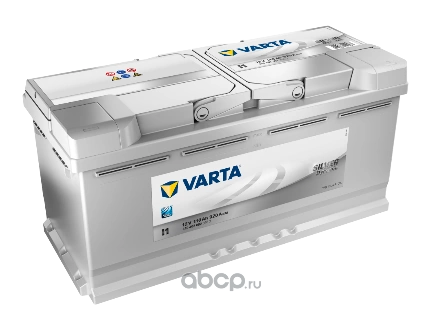 Аккумулятор VARTA Silver Dynamic 110 А/ч обратная R+ I1 393x175x190 EN920 А купить 19 200 ₽