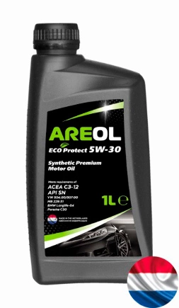 Масло моторное AREOL ECO Protect 5W-30 синтетика 1 л купить 1 006 ₽