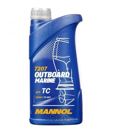 Масло моторное MANNOL Outboard Marine полусинтетическое 1 л купить 991 ₽