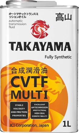 Масло трансмиссионное Takayama CVTF Multi  1л купить 1 173 ₽