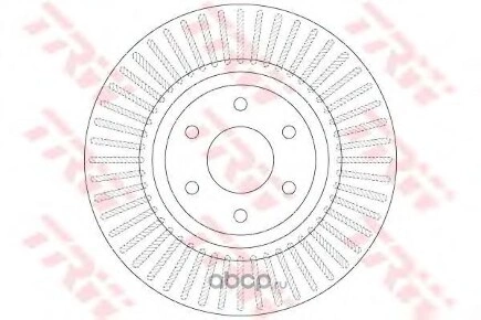 Диск тормозной передний TRW купить 7 475 ₽