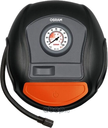 Компрессор автомобильный OSRAM 5,5 бар, 35 л/мин, 120 Вт, купить 4 029 ₽