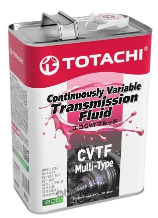 Масло трансмиссионное TOTACHI ATF CVT MULTI-TYPE синтетическое 4 л 4562374691261 купить 3 880 ₽