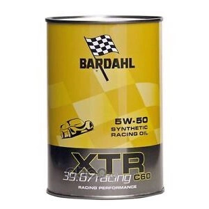 Масло моторное Bardahl XTR 39.67 RACING C60 5W-50 синтетика 1 л купить 5 533 ₽