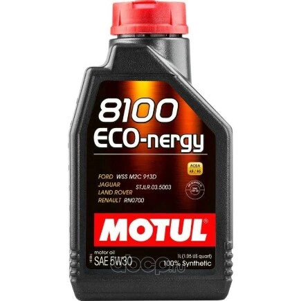 Масло моторное Motul 8100 Eco-nergy 5W-30 синтетическое 1 л 111685 (102782) купить 1 455 ₽