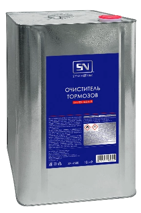 Очиститель тормозов, жестяная канистра 18 л SYNTHETIUM купить 6 522 ₽