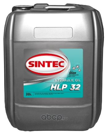 Масло гидравлическое Sintec Hydraulic HLP-32 20 л купить 4 058 ₽