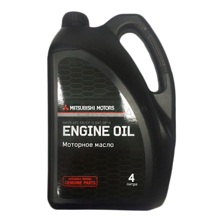 Масло моторное MITSUBISHI Engine Oil 5W-30 синтетическое 4 л купить 6 626 ₽