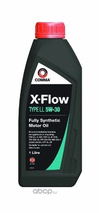 Масло моторное COMMA X-Flow Type LL 5W-30 синтетика 1 л купить 1 035 ₽