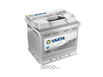 Аккумулятор VARTA Silver Dynamic 54 А/ч обратная R+ C30 207x175x190 EN530 А купить 13 833 ₽