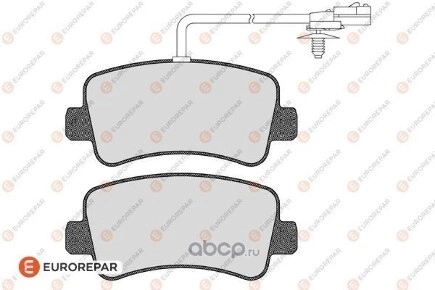 Колодки задние OPEL Movano B/RENAULT Master IV all 2010-> EUROREPAR купить 2 404 ₽