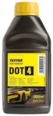 Жидкость тормозная TEXTAR Universal DOT4 0,5 л купить 575 ₽